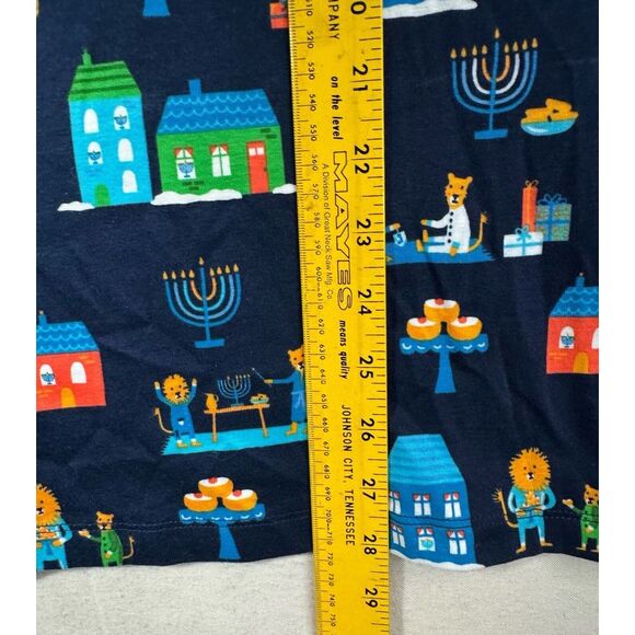 Wondershop Mens Hanukkah‎ Lions Print PJ Pajama Set Size Large NWT - Picture 8 of 10